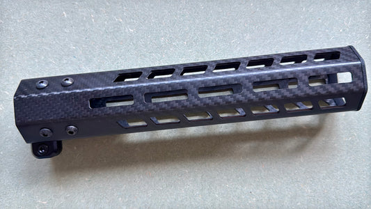 10" 3K TWILL CARBON HAND GUARD
