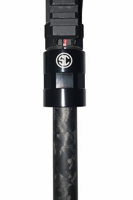 mil spec 7075 barrel nut for carbon hand guard