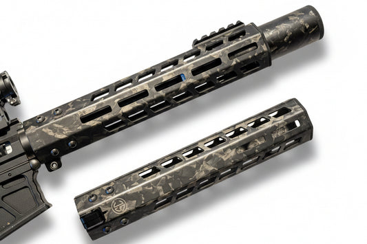 FORGED CARBON FIBRE 10" MTW HAND GUARD
