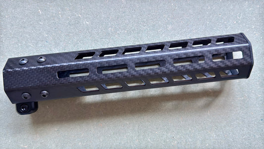 10" 3K TWILL CARBON HAND GUARD