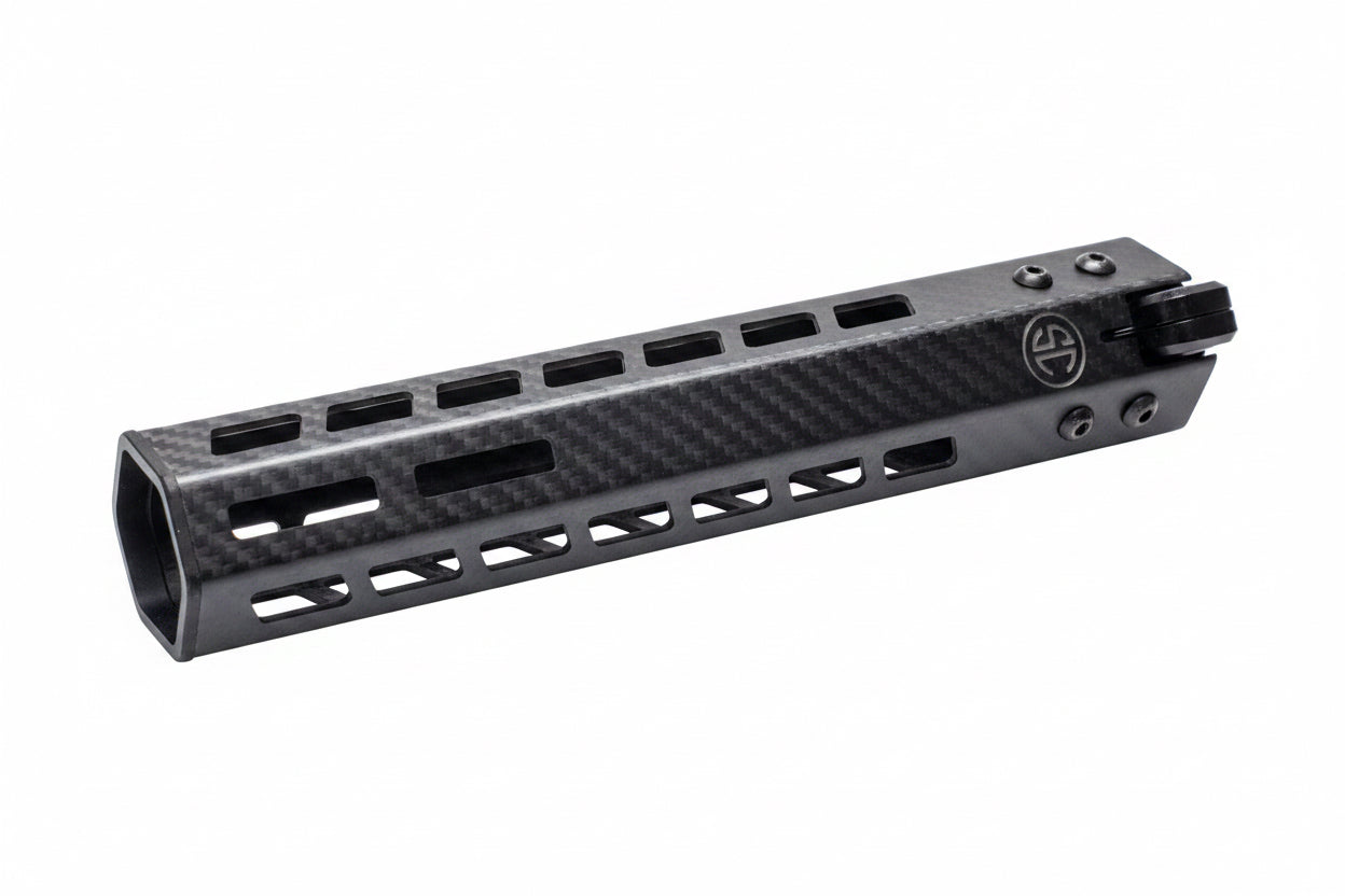 10" 3K TWILL CARBON HAND GUARD