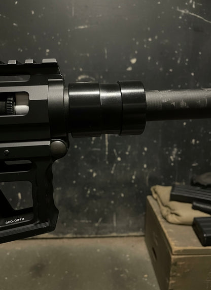 mil spec 7075 barrel nut for carbon hand guard