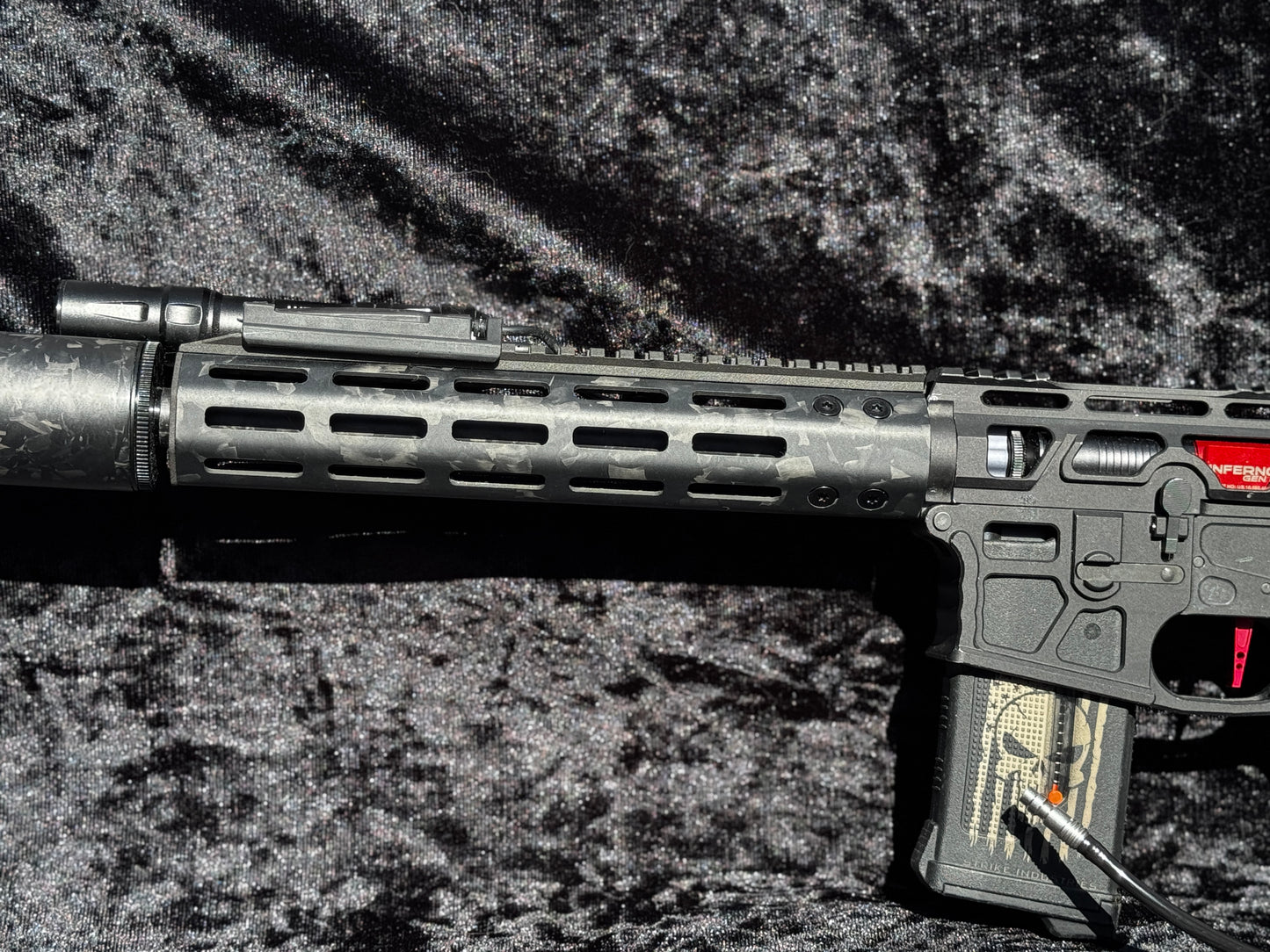 250mm forged carbon slim hand guard