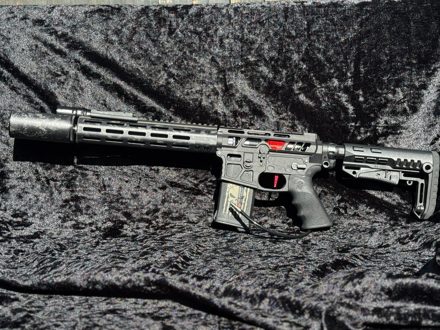 250mm forged carbon slim hand guard