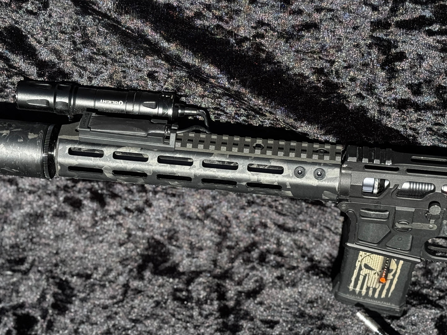 250mm forged carbon slim hand guard