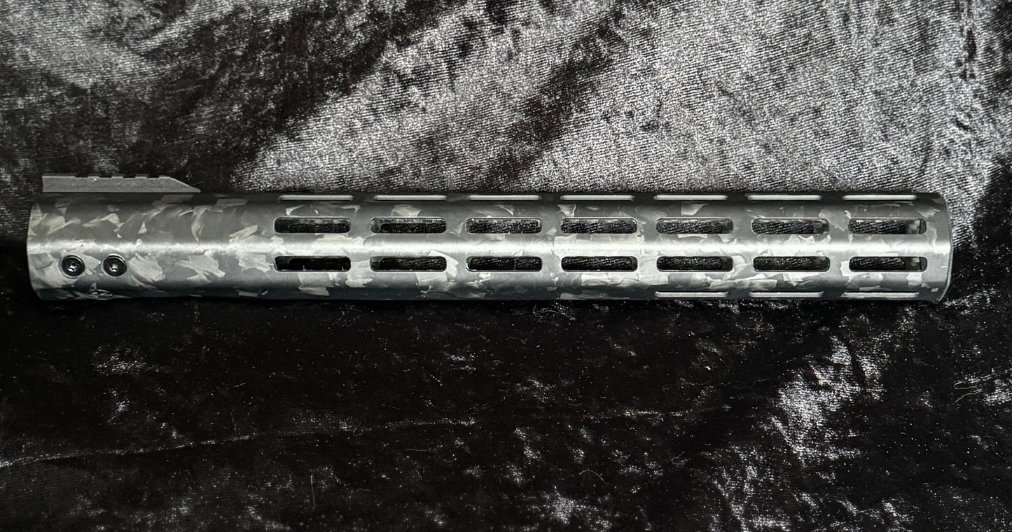 Strike Carbon 15" Forged Carbon Fiber Handguard (AIRSOFT USE ONLY)