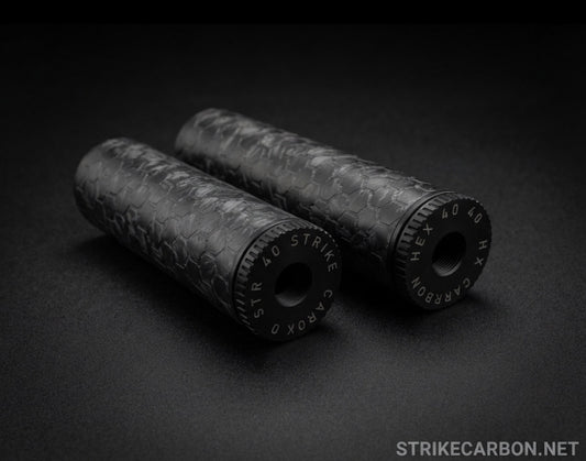 STRIKE CARBON HEX 40 6" AIRSOFT SUPPRESSOR