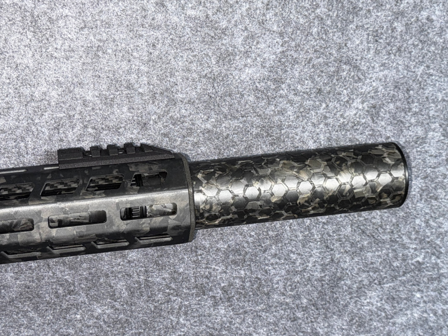 STRIKE CARBON HEX 40 6" AIRSOFT SUPPRESSOR
