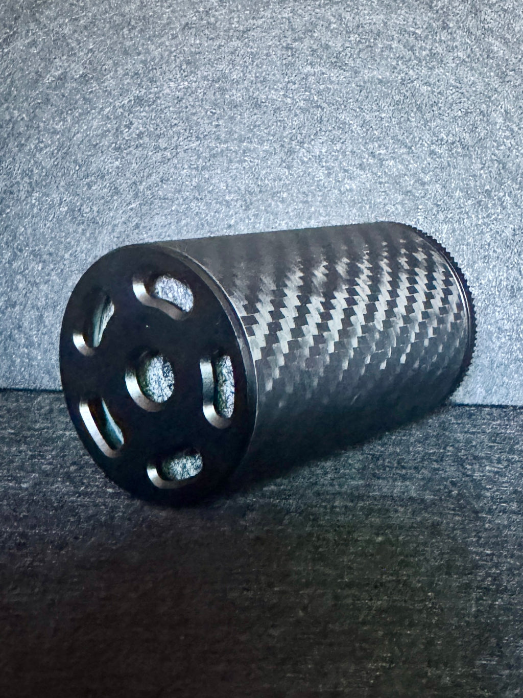 Strike Carbon 50 stubby 3" 3K Carbon Airsoft Suppressor