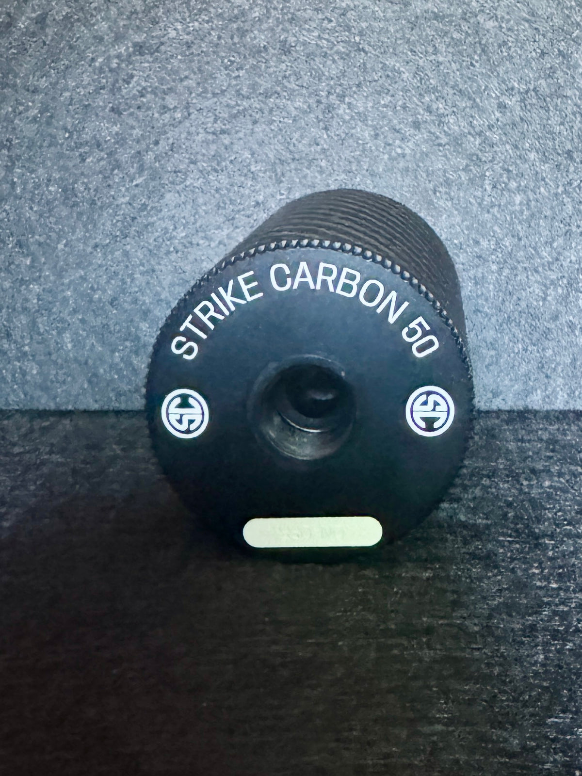 Strike Carbon 50 stubby 3" 3K Carbon Airsoft Suppressor