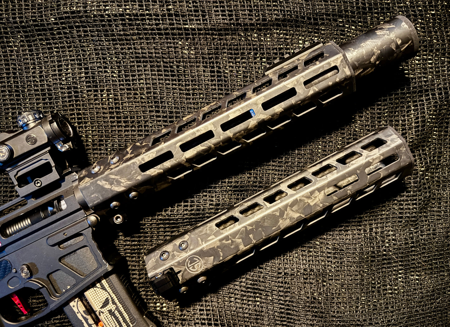 FORGED CARBON FIBRE 10" MTW HAND GUARD